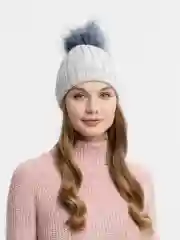 Шапка для девочек на флисовом подкладе Мирель