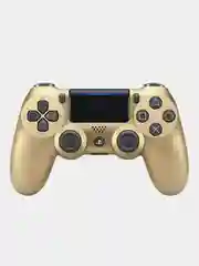 Золотой беспроводной джойстик (геймпад) для Playstation 4 (PS4)