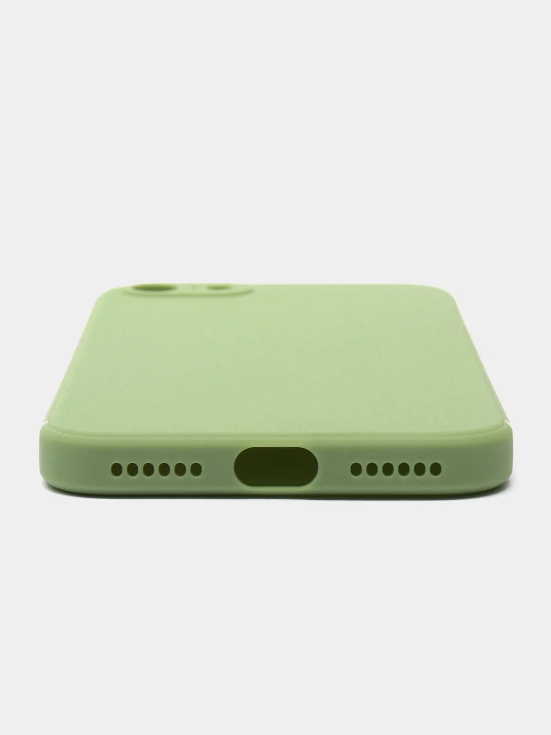 Мятный чехол силиконовый для Айфон (iPhone) 13, 12, 11, XR, X, 7 Plus, 8 Plus, 7, 8, SE