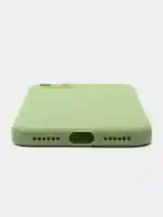 Мятный чехол силиконовый для Айфон (iPhone) 13, 12, 11, XR, X, 7 Plus, 8 Plus, 7, 8, SE