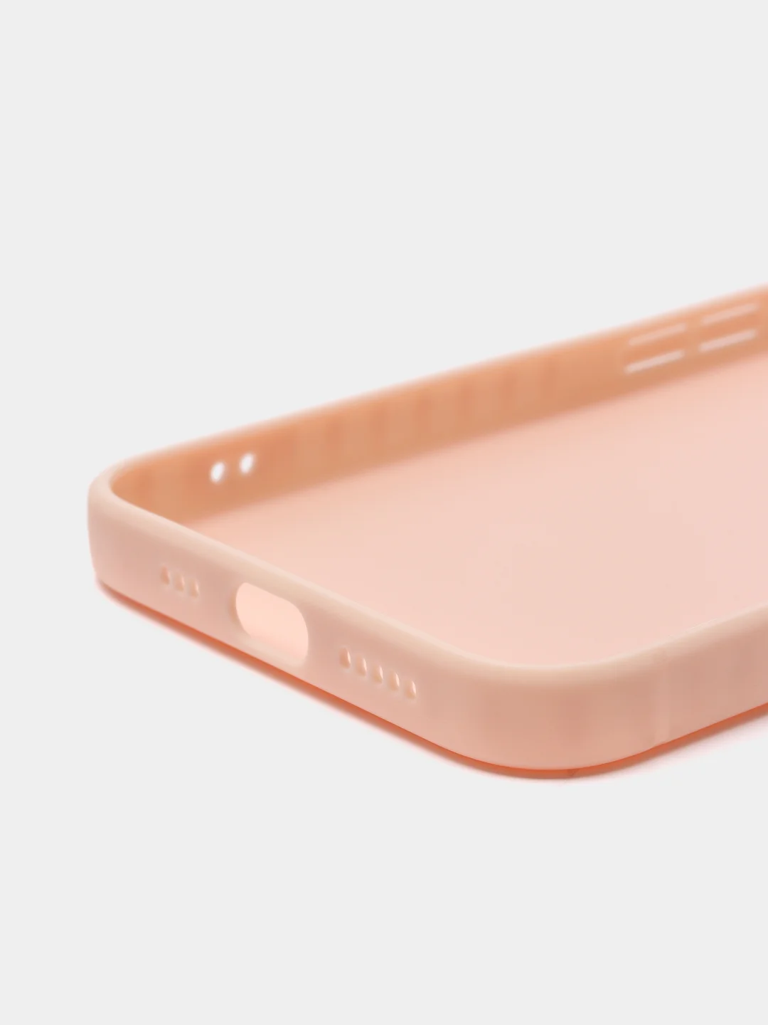 Розовый чехол силиконовый для Айфон (iPhone) 13, 12, 11, XR, X, 7 Plus, 8 Plus, 7, 8, SE
