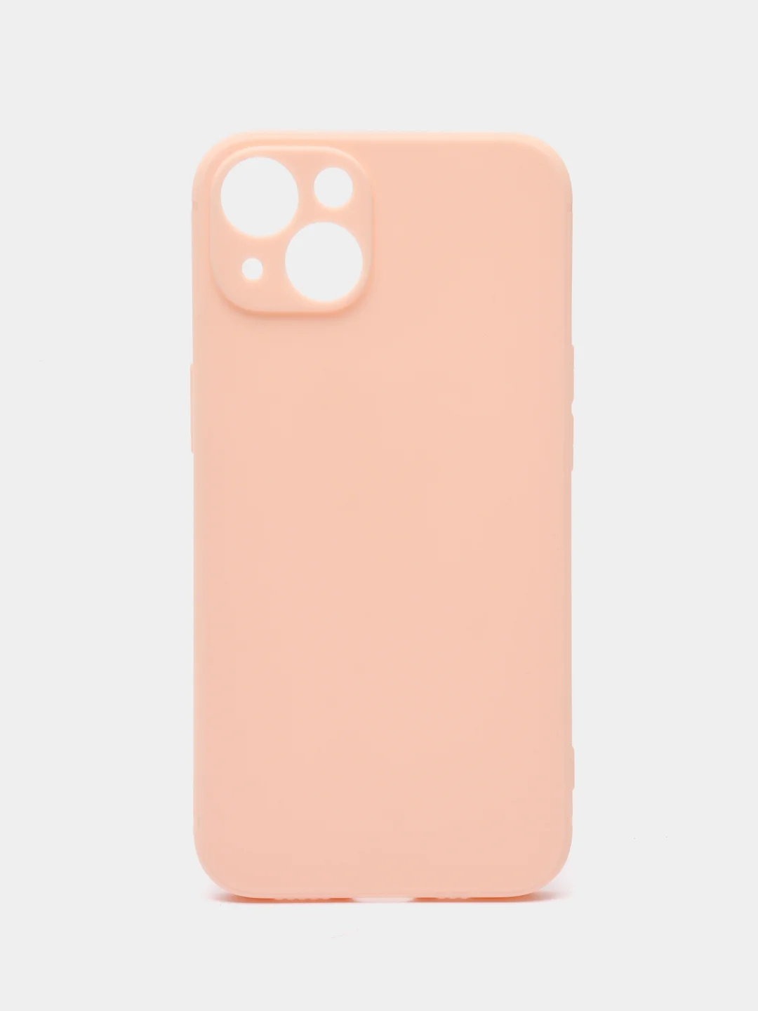 Розовый чехол силиконовый для Айфон (iPhone) 13, 12, 11, XR, X, 7 Plus, 8 Plus, 7, 8, SE