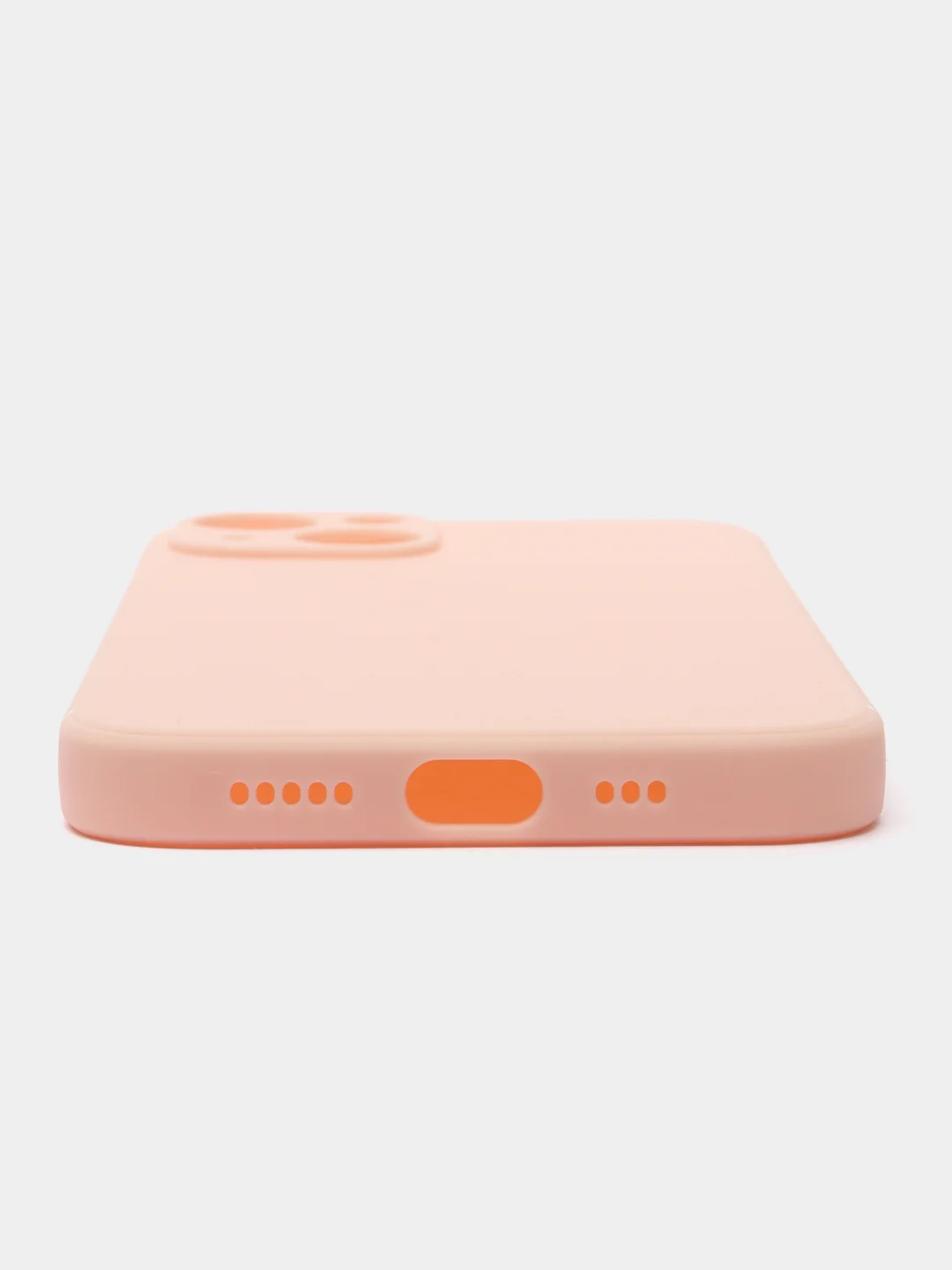 Розовый чехол силиконовый для Айфон (iPhone) 13, 12, 11, XR, X, 7 Plus, 8 Plus, 7, 8, SE