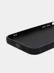 Черный чехол силиконовый для Айфон (iPhone) 13, 12, 11, XR, X, 7 Plus, 8 Plus, 7, 8, SE