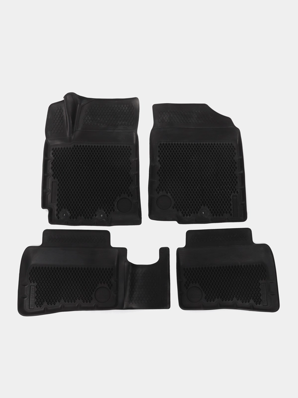 Коврики EVA 3D для Kia Rio III (2011-2017), Hyundai Solaris (2011-2017) Premium в cалон