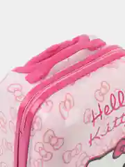 Кораллово-розовый детский чемодан на колесах, пластиковый, ручная кладь