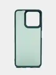 Зеленый чехол матовый для Realme C51, C53 / Реалми С53 / Realme Note 50, полупрозрачный