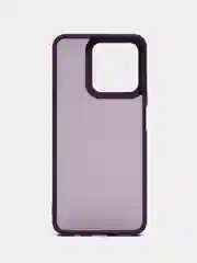 Пурпурный чехол матовый для Realme C51, C53 / Реалми С53 / Realme Note 50, полупрозрачный