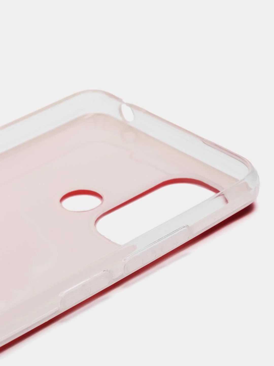 Красный чехол для Xiaomi Redmi 12C (Сяоми Редми 12С), силиконовый, с рисунком