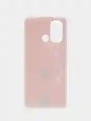 Красный чехол для Xiaomi Redmi 12C (Сяоми Редми 12С), силиконовый, с рисунком