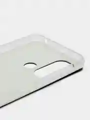 Серый чехол для Xiaomi Redmi 12C (Сяоми Редми 12С), силиконовый, с рисунком