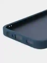 Пурпурный чехол матовый для Samsung Galaxy A24, пластиковый, полупрозрачный, с глянцевой рамкой
