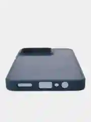 Темно-синий чехол матовый для Realme C51, C53 / Реалми С53 / Realme Note 50, полупрозрачный