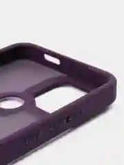 Пурпурный чехол матовый Redmi A1 Plus A2+ Poco C51, пластиковый, полупрозрачный, с глянцевой рамкой