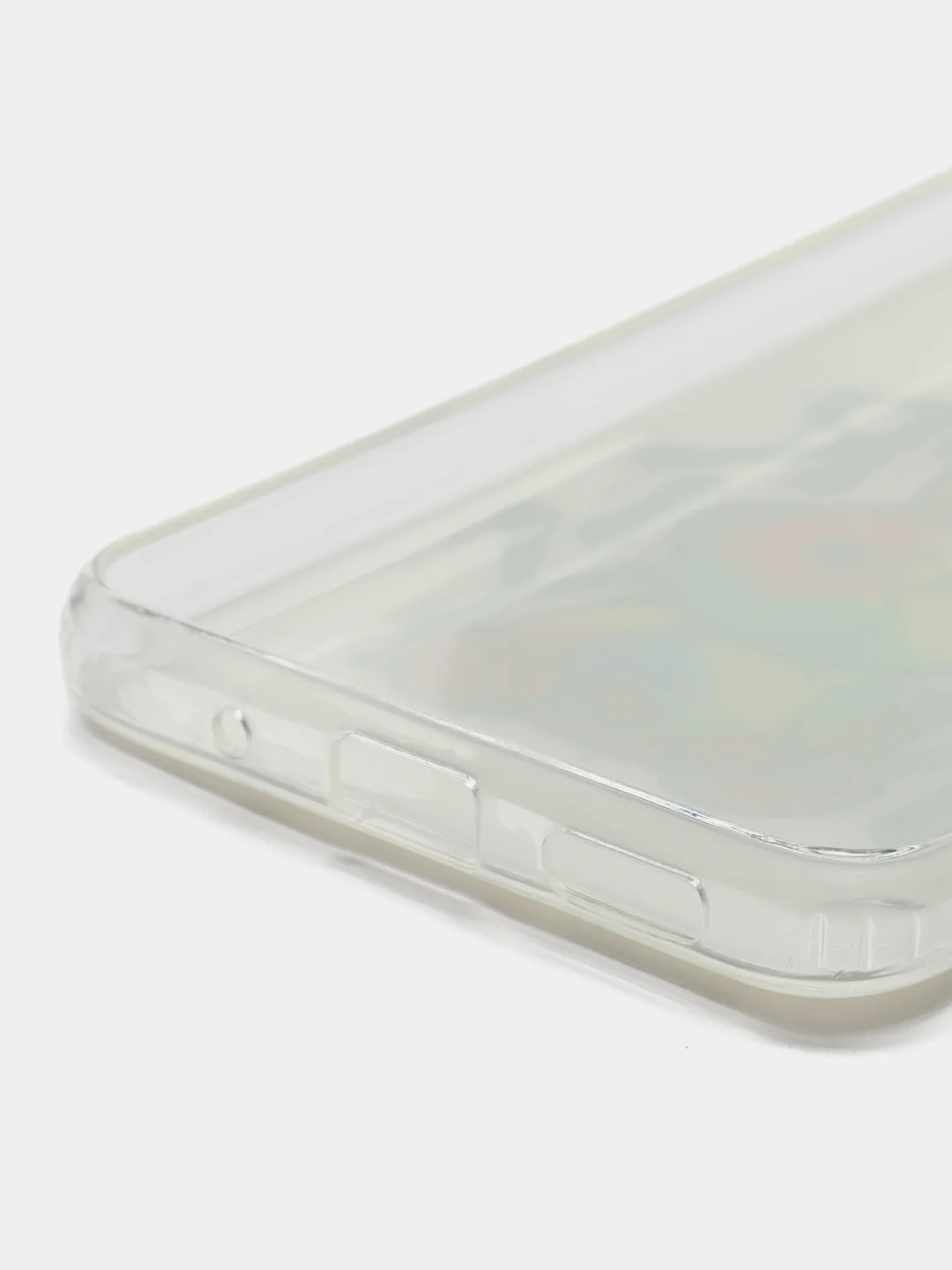 Кремовый чехол для Xiaomi Redmi 12C (Сяоми Редми 12С), силиконовый, с рисунком