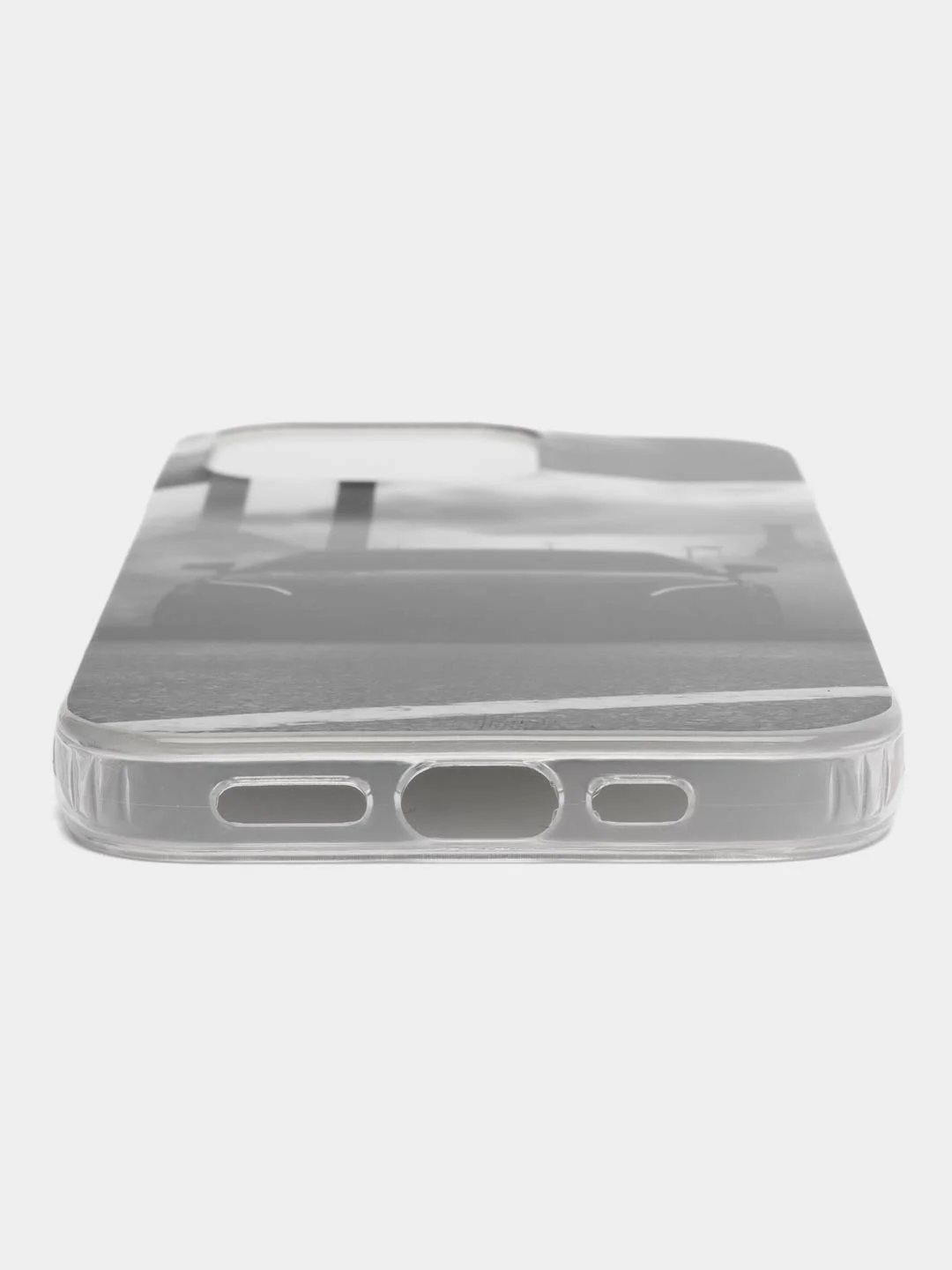 Хром чехол для iPhone 15 Pro, 15 Pro Max / Айфон 15 Про, 15 Про Макс силиконовый, с рисунком
