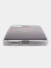 Коричневый чехол для Xiaomi Redmi 12C (Сяоми Редми 12С), силиконовый, с рисунком