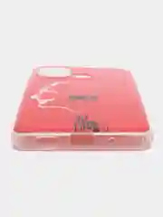 Красный чехол для Xiaomi Redmi 12C (Сяоми Редми 12С), силиконовый, с рисунком