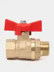Кран шаровый Ду, 15 1/2", PN16 муфтовый, ВР/НР