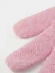 Розовый мочалка-перчатка для тела, массажная, 6 цветов