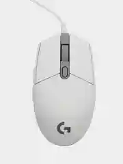 Белый игровая мышь Logitech G102 LightSync, 8000 dpi, 6 кнопок, RGB подсветка