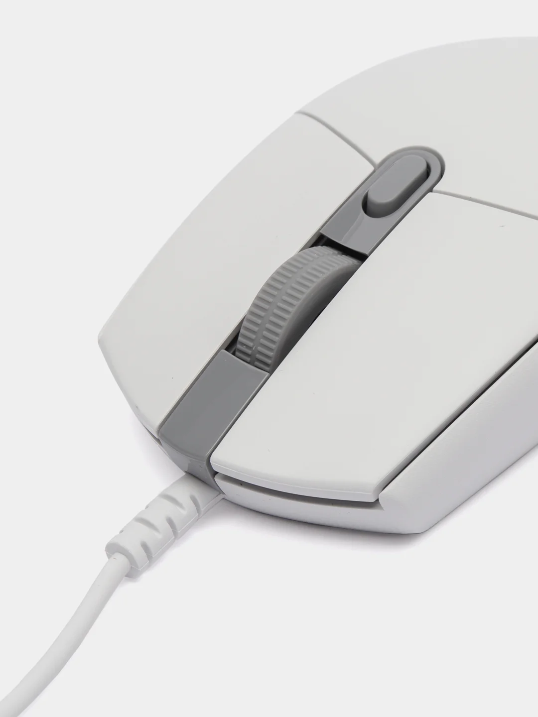 Белый игровая мышь Logitech G102 LightSync, 8000 dpi, 6 кнопок, RGB подсветка