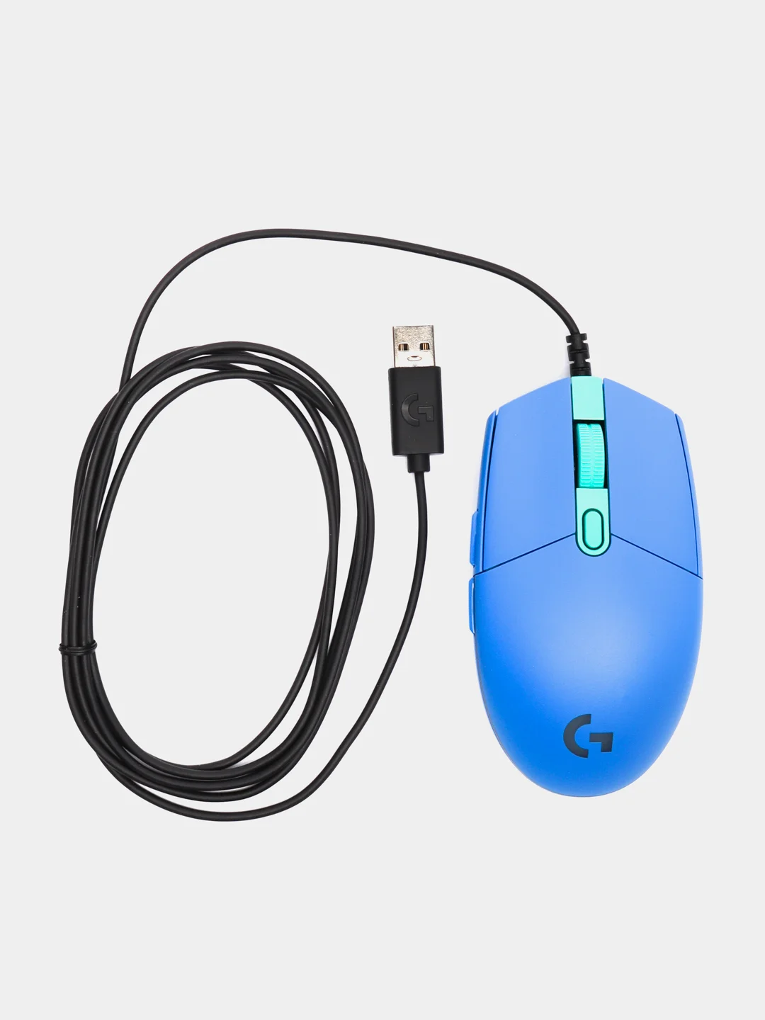 Синий игровая мышь Logitech G102 LightSync, 8000 dpi, 6 кнопок, RGB подсветка