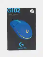 Синий игровая мышь Logitech G102 LightSync, 8000 dpi, 6 кнопок, RGB подсветка