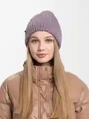 Аметистовый шапка женская "Зара"
