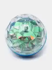Синий мини диско шар от USB