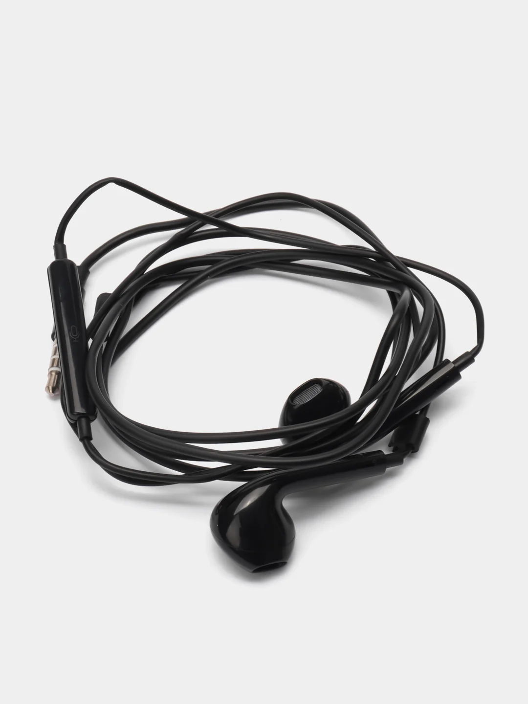 Черный проводные наушники вкладыши Hoco M101, Jack 3.5 мм, 1.2 м