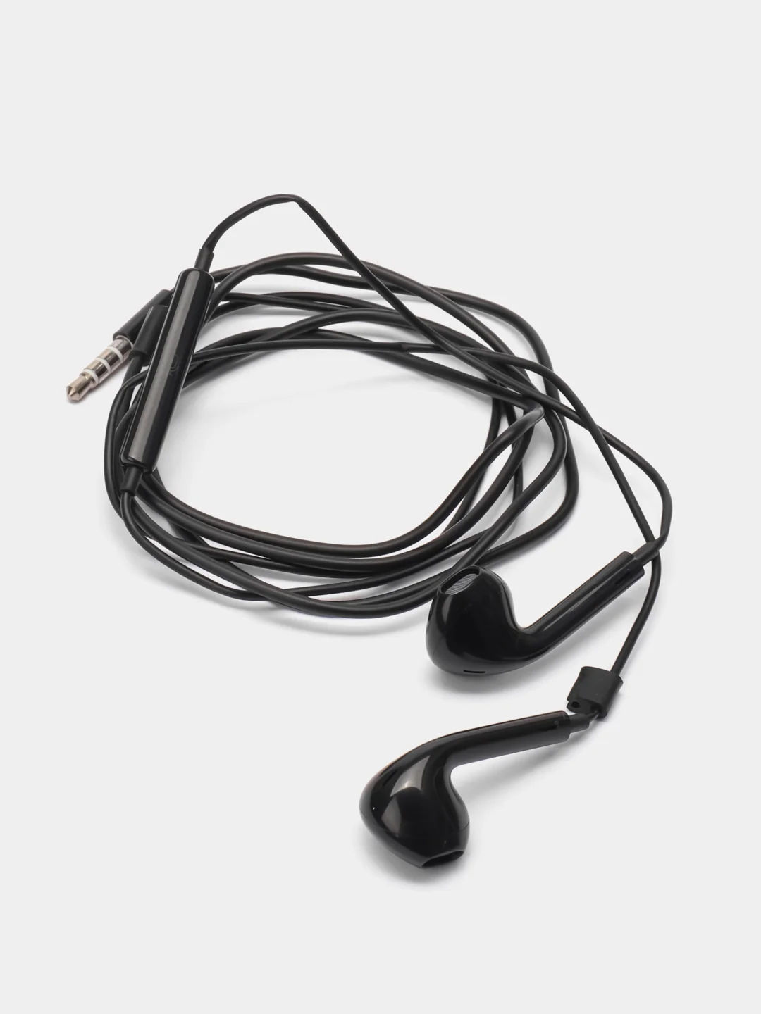 Черный проводные наушники вкладыши Hoco M101, Jack 3.5 мм, 1.2 м