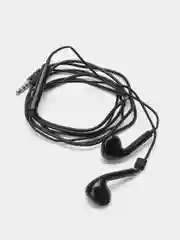 Черный проводные наушники вкладыши Hoco M101, Jack 3.5 мм, 1.2 м