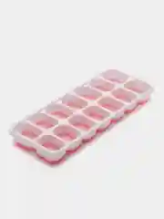 Розовый форма силиконовая для льда с крышкой