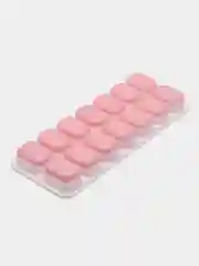 Розовый форма силиконовая для льда с крышкой