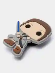 Фиолетовый джиббитсы ( Джибитсы)/ Гарри Поттер, Звездные войны (Star Wars)/ значок-кнопка для обуви