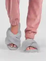 Серый тапочки домашние, женские