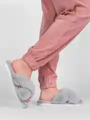 Серый тапочки домашние, женские