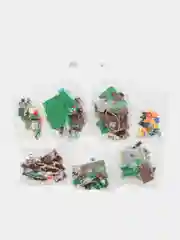 Голубой конструктор MY WORLD с LED подсветкой Майнкрафт (Minecraft), на 451 и 426 деталей