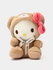 Коричневый мягкий брелок для рюкзака и ключей Китти, Куроми, Sinnamoroll