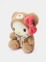 Коричневый мягкий брелок для рюкзака и ключей Китти, Куроми, Sinnamoroll