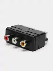 Переходник SCART - 3RCA, скарт, 3 тюльпана