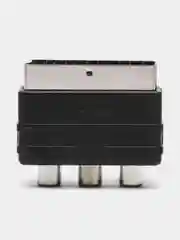 Переходник SCART - 3RCA, скарт, 3 тюльпана