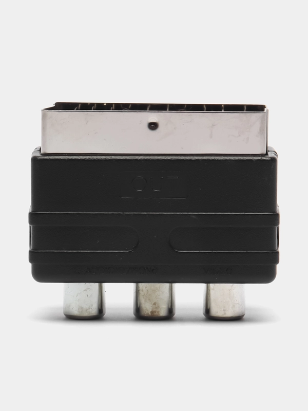 Переходник SCART - 3RCA, скарт, 3 тюльпана