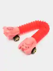 Алый трубка антистресс "Pop tubes" / Трубка поп ит / Поп ит трубка / Трубка гофра для детей