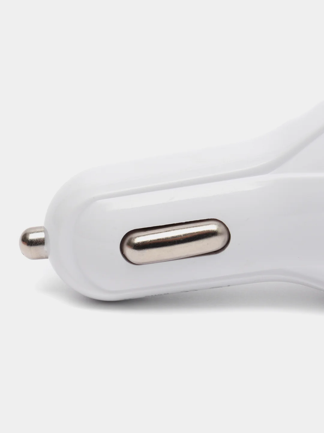 Белый автомобильное зарядное устройство, в прикуриватель, 2 USB, 3,1 А
