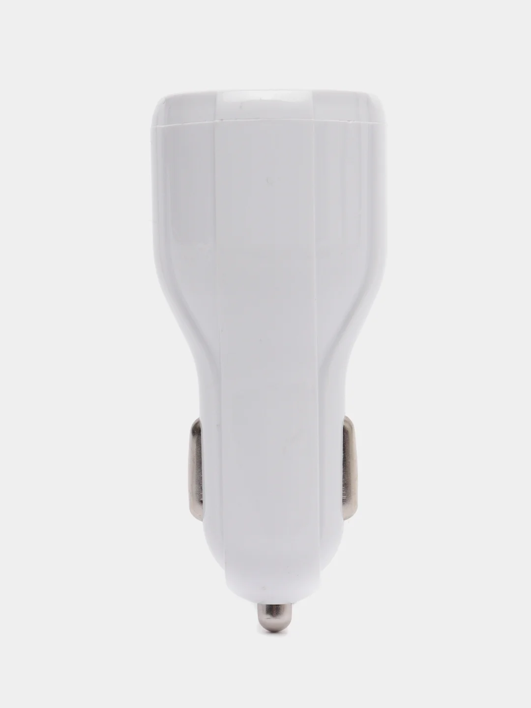 Белый автомобильное зарядное устройство, в прикуриватель, 2 USB, 3,1 А