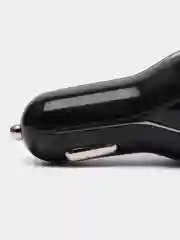 Черный автомобильное зарядное устройство, в прикуриватель, 2 USB, 3,1 А