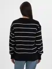 Черный свитер женский