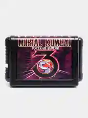 Картридж для игровой видео приставки 16bit Mortal Kombat 3 Ultimate (русская версия)
